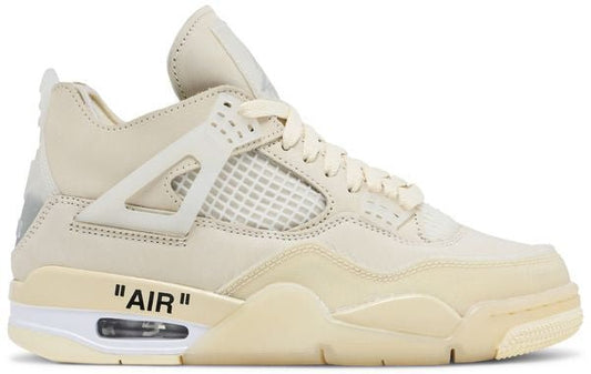 Jordan 4 Retro Off - White Sail (Women's) - Sneakvault